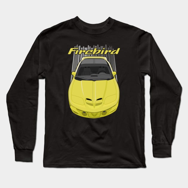 Firebird 4thgen-yellow Long Sleeve T-Shirt by V8social